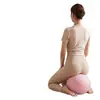 Pelota de Pilates, pelota de yoga engrosada y antiexplosión, pelota de presión abdominal para mujeres, pelota de masaje mate esmerilado con puntos elevados para rodar el abdomen, pelota de fitness