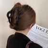 Horquilla de Moda Nube Grande Esmerilada para Mujer Elegante Clip para Recoger el Cabello en Moño en la Parte Posterior de la Cabeza Horquilla Simple de Tiburón para Baño