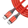 Cable de Datos Trenzado Super Factory 100W Cable de Datos Tipo-C Adecuado para Carga Rápida de Apple iPhone