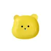 Prato de Frutas Fofo Urso de Desenho Animado Prato de Jantar de Frutas Prato Doméstico Infantil Mesa de Centro Sala de Estar Jardim de Infância Prato de Plástico
