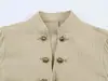 Chaqueta blazer de botones de color liso para mujer, estilo europeo y americano, primavera 2026 82988
