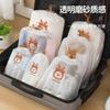 Bolsa para Zapatos, Bolsa de Almacenamiento para Zapatos, Artefacto de Viaje, Bolsa para Zapatos, Bolsa Antipolvo, Cubrezapatos Transparente para Viaje, Cubrezapatos Especial para Zapatos Blancos Pequeños