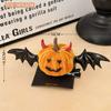 Novo Halloween Faixa de Cabelo Infantil Laço Laranja Grampo de Cabelo Acessórios de Cabelo de Bruxa Engraçados Decoração de Festa Adereço para Foto