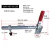 Pinza de Sujeción Vertical para Hardware Pinza Hebilla Portabrocas Tipo Extendido 101D GH101E 102B Clip de Fijación