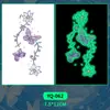 Pegatinas de Tatuaje de Mariposa Abstracta Luminosa y Colorida para Hombres y Mujeres, Impermeables y de Larga Duración, Brazos de Niños, Se Adaptan Naturalmente y Frescas