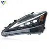Adecuado para Lexus IS 2006-2012, mejora a ensamblaje de faros modelo 2022 con faros de lente de tres ojos modificados