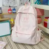 Mochila Escolar Simples Estilo Coreano para Alunos do Ensino Fundamental II e Médio Versátil para a Aula e Deslocamento Leve Grande Capacidade Mochila de Viagem