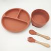Traje de vajilla creativa nuevo 21 nórdico para niños plato de aprendizaje para comer plato portátil para suplementos alimenticios en stock