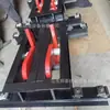 Calço de Roda Pneumático para Mina 600/900 Calibre Calço de Roda Normalmente Fechado Dispositivo Antifuga Calço de Roda para Trilho Duplo