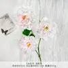 3 Flores de Peonía Artificiales, Flores Falsas, Flores Hechas a Mano para Bodas, Flores Artificiales de Seda para Decoración de Escenarios de Boda y Arreglos de Piso