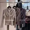 [Sem Devolução, Sem Troca] LS Guangzhou Treze Linhas Retirada Roupa Feminina/Senso Avançado Top Tamanho Quebrado Camisa Especial Camisa Pequena