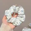 Verano Super Hada Dulce Encaje Anillo Grande para el Pelo Pequeño Fresco 2024 Nuevo de Aspecto Elegante Lazo Floral para el Pelo