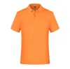 Empresa de impresión de camisetas publicitarias con cuello de solapa, overoles al por mayor, polo de color liso de secado rápido de 200 g