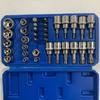 Juego de 34 Piezas 3/8 Dado Estrellado Tipo E Mediano E4-E20 Puntas Torx Hexagonales T10-T60