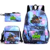 Plantas Periféricas de Dropshipping vs. Zombies Estudiantes Jóvenes Mochilas Escolares Mochilas y Bolsos Cruzados Casuales para Hombres y Mujeres