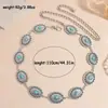 Cadena de Cintura Bohemia para Mujer Transfronteriza Combinada con Vestidos, Cadena de Metal Vintage para el Vientre, Cinturón Accesorio de Alta Gama