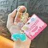 Llavero Líquido Creativo de Astronauta Colgante Lindo para Mochila Escolar Llavero de Coche Agarrador Pequeño Regalo Venta al por Mayor