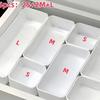 Caja de almacenamiento con compartimentos para cajones, organizador de escritorio, papelería, cosméticos y artículos varios