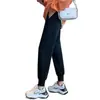 26 pantalones de chándal gruesos, acanalados, de corte holgado, forrados de polar para otoño e invierno, adelgazantes, versátiles, casuales, de color liso, unisex, pantalones adelgazantes