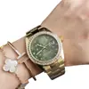Reloj de Trébol de Cinco Hojas Incrustado de Diamantes, Estilo Genial, Sencillo y de Alta Gama, Moda Femenina, Reloj Blanco, Reloj de Mujer de Aspecto Caro