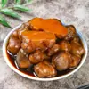 Pepinos Frescos Encurtidos Picantes Dulces y Crujientes, Guarniciones Listas para Comer, Hojas de Mostaza Encurtidas, Pepinillos, Mezcla de Arroz Crujiente y Refrescante