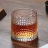 Copo de Vidro Martelado Espesso Transparente, Copo de Uísque Retrô, Copo para Cold Brew, Copo para Bebidas, Copo Doméstico para Suco e Chá