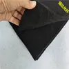 Algodón Perforado con Aguja Negro de 2 mm Fabricante Personalizado Tela de Terciopelo de Hacha Negra No Tejida Se Puede Pedir Tela No Tejida Perforada con Aguja Negra
