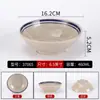 Vajilla Tradicional para Hot Pot Estilo Ciudad de Melamina, Platos Pequeños Especiales, Tripa, Intestinos de Pato, Bol para Sangre de Pato, Bol Azul con Línea Retro para Hot Pot de Chongqing