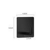 Gancho adhesivo de un solo gancho de acero inoxidable 304 transfronterizo de Amazon, sin perforaciones, para ropa de pared de metal sin costuras, ropa creativa
