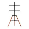 Soporte de TV de Pie Artístico para Sala de Estar y Dormitorio, Giratorio y Elevable, Fabricante de Soporte de Pantalla Universal Simple