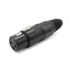 Suministros del Fabricante Conectores XLR Profesionales de Tres Pines/Plug de Audio/Conectores XLR para Micrófono