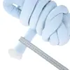 Fio de veludo cristal espesso de 5CM para tecelagem manual DIY de almofadas, ninhos de gato, tiras de tecido, tiras anti-colisão extra grossas para berço de bebê e protetores de cama