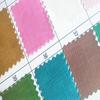 Tela slub de rayón de 30s en stock se siente bien drapeado 30 piezas fibra viscosa urdimbre y trama horizontal y vertical tejido liso