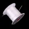 Hilo Elástico Plano de Círculo Pequeño DIY Pulsera Hecha a Mano Cuerda con Cuentas Hilo para Abalorios Pulsera Enhebrada Hilo de Cuentas Alambre Resistente al Desgaste Accesorios