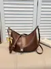 Bolso Cruzado de Hombro Único Retro Europeo y Americano Textura de Alta Calidad Simple Casual Bolso de Axila Versátil Moda para Viaje de Negocios Bolso Cruzado de Moda