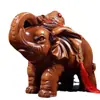 Ornamento de Elefante da Fortuna para Mesa de Escritório Artesanato Novo Estilo Chinês Decorações de Objetos para Sala de Estar de Casa, TV, Armário de Vinho
