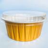125 ml Lata Redonda de Aluminio para Snow Mei Niang, Resistente a Altas Temperaturas, Molde para Pastel, Molde para Pastel de Arroz Glutinoso, Mousse, Postre, con Tapa