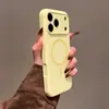 Nueva Funda Magnética de Silicona Líquida Adecuada para Apple 18 Pro Max, Funda Protectora para iPhone 17 de Cobertura Total con Tacto de Piel