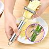 Faca de Descascar Cozinha Faca de Descascar Multifuncional Doméstica Raspador Desfiador de Batata Cortador de Legumes Ferramenta de Ralar Rabanete