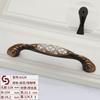 Manípulo de armário cerâmico chinês clássico direto da fábrica Jane Manípulo de gaveta europeu para porta de guarda-roupa Acessórios de ferragens para casa