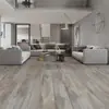 Piso autoadhesivo de PVC con veta de madera roja, adecuado para renovación de dormitorios, para cubrir pisos viejos y para uso doméstico general; duradero y resistente al desgaste