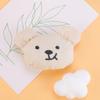 Tecido de Desenho Urso Cáqui Enchimento de Algodão Acessórios DIY Acessórios de Cabelo Bolsas Broches Pendentes Sapatos e Meias Acessórios Decorativos