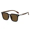 Gafas de Sol Cuadradas Estilo Urbano para Hombre, Hip-Hop Modernas Polarizadas Protección Solar, Protección UV, Marco Grande de Alta Definición, Modernas y Versátiles