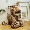 Peluche de animal del bosque de comercio exterior, león, orangután, tigre, muñeca, regalo de empresa, linda muñeca de la jungla