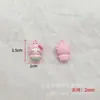 Cuentas de dopamina cuentas cuentas cuentas gota aceite pulsera de cuentas pintadas a mano accesorios de cadena de teléfono móvil colgante de aleación Bob Esponja