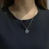 Joyería de Acero Inoxidable Transfronteriza Hip-Hop Callejero Europeo y Americano Accesorios de Collar Largo de Acero de Titanio para Mujer Verano Lujo Accesible Joyería Versátil