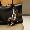 Miu Metal Mini Amor Bolsa Colgante Colgante Botella de Vino Nicho Marlboro Llavero Personalizado Regalo
