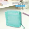 Bolsa de Almacenamiento con Cremallera Dopamine Grid Gran Capacidad Portátil Bolsa de Cosméticos Bolsa de Artículos de Tocador de Viaje Bolsa Pequeña Bolsa de Cosméticos Varios