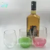 Copa de Vino Tinto, Copa de Vino de Plástico, Seleccionada Cuidadosamente, Tamaño Grande, Versátil, Popular para Uso Doméstico, Negra para Fiestas, Amarilla con Asa Grande, Hecha a Mano, Ultradelgada