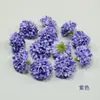 Flor Artificial Pinha Flor de Cabeça Bola Pequena Crisântemo Pacote de Material de Caixa com Flor Arranjo de Casamento Bola de Espinho Acessórios para Guirlanda de Natal
